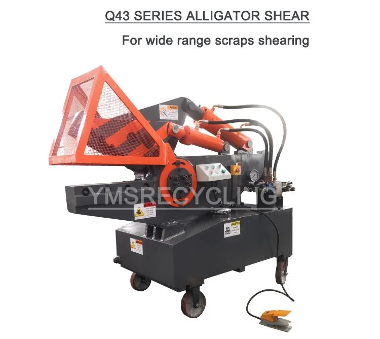 High-Efficiency Steel Scrap Alligator Shear Alligator Shear for Steel Scrap