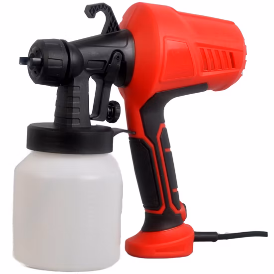 Tolhit 전동 공구 공장 400W DIY 휴대용 무선 HVLP 에어리스 분무기 노즐 스프레이 미니 페인팅 기계 홈 벽 자동차 용 전기 페인트 스프레이 건